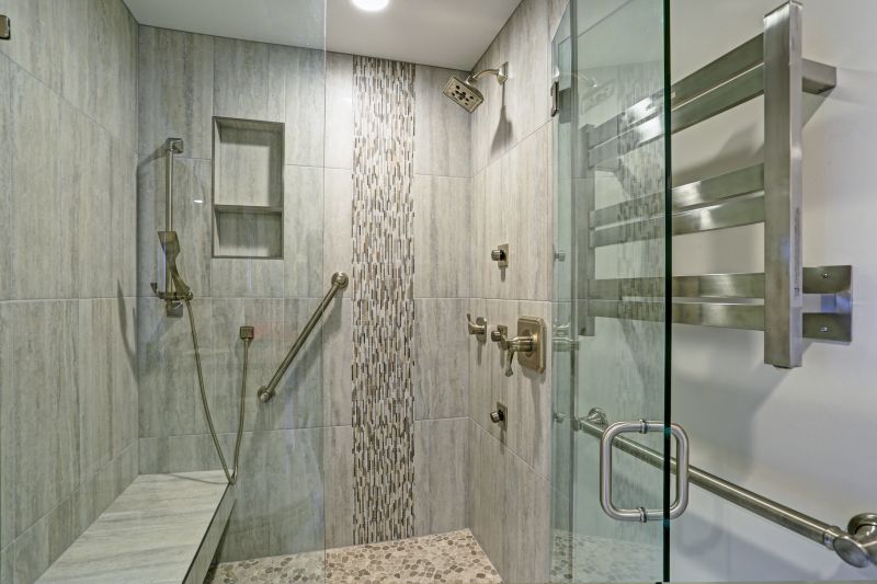 Integrated LED Lighting in Shower